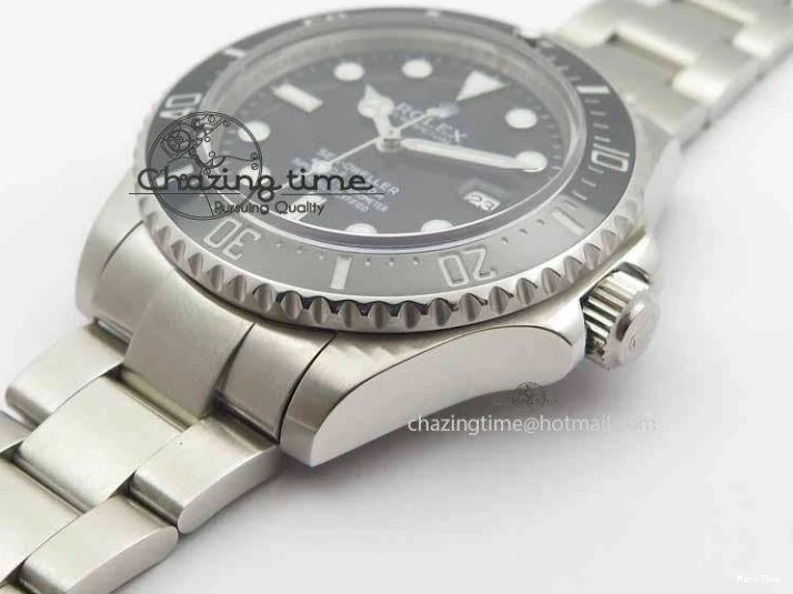 MiroTime 0322 Timeless Sea-Dweller 116600 Black Ceramic BP Maker Best Edition On SS Bracelet SA 3680
